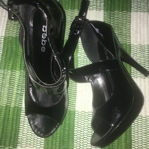 BEBE black heels